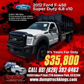 2012 Ford F-450 Super Duty 6.8 v10