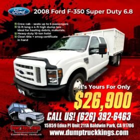 2008 Ford F-350 Super Duty 6.8