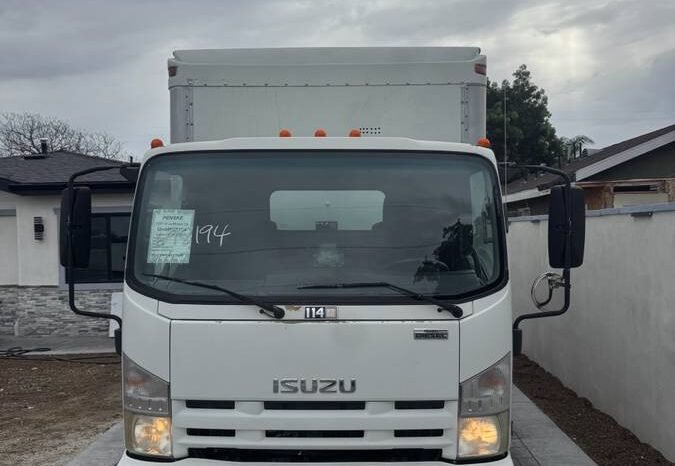 
								2014 Isuzu npr HD disele box truck full									