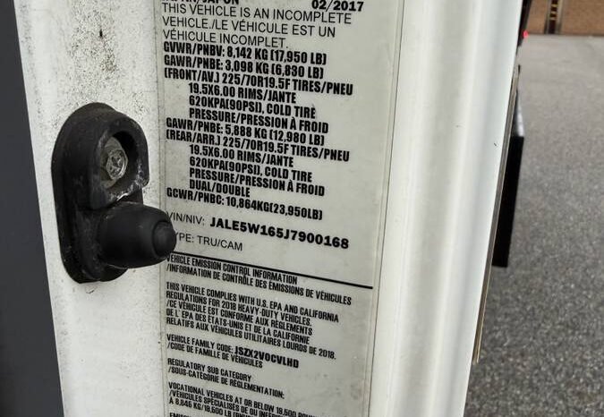 
								2018 Isuzu NQR Diesel Dump Truck full									