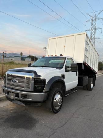 2008 Ford F-450 Dump Truck for Sale – 6.8L V10 Gas – New 12ft Dump Bed – $29,900 (Irwindale)