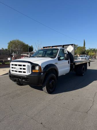 2007 Ford F-450 Flatbed Truck for Sale – 6.8L V10 Gas – Liftgate – Irwinda – $7,900 (Irwindale)