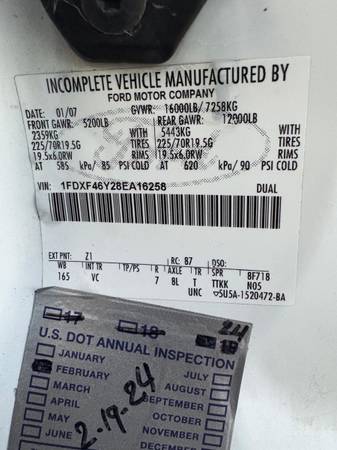 
								2008 Ford F-450 Dump Truck for Sale – 6.8L V10 Gas – New 12ft Dump Bed – $29,900 (Irwindale) full									