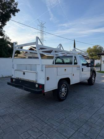 2012 Ford F-250 XL Service Truck for Sale – Utility Bed with Ladder Rack – L – $16,900 (Irwindale)