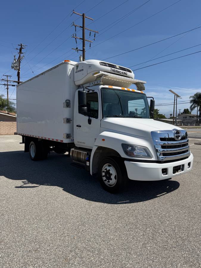 2018 Hino 258 Refrigerated Box Truck – $32,900 (Irwindale)