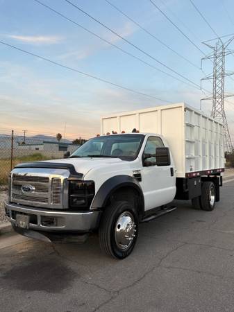 2008 Ford F-450 Dump Truck for Sale – 6.8L V10 Gas – New 12ft Dump Bed – $29,900 (Irwindale)