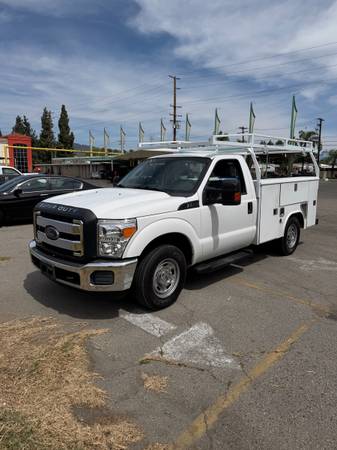 2016 Ford F-250 Service Truck for Sale – Utility Bed with Ladder Rack – 110K – $17,900 (Irwindale)