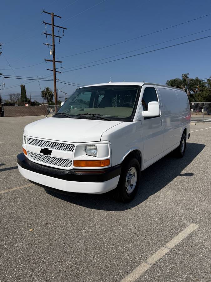 2007 Chevrolet Express 2500 Cargo Van For Sale – One Owner – 60K Miles – $9,500 (West Covina)