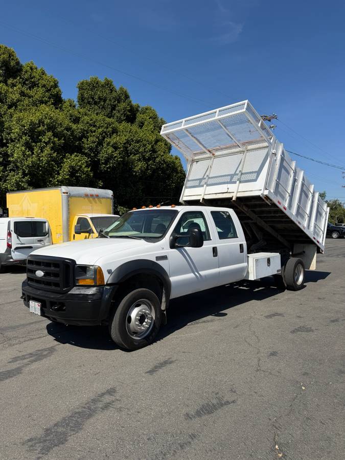 2006 Ford F-450 XL Crew Cab Dump Truck 12-Foot Bed – $14,900 (West Covina)